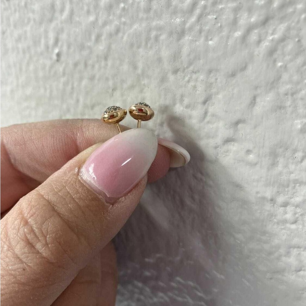 Rose gold Pandora studs